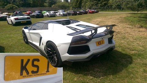 Aventador at Goodwood