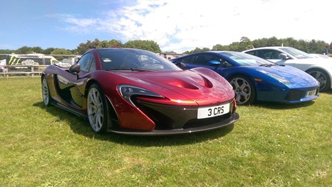 A very well travelled McLaren P1