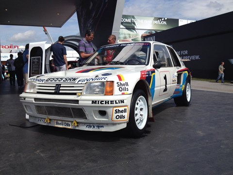 The legendary Peugeot 205 T16