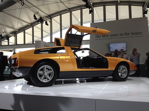 Mercedes W111 concept at Goodwood FOS