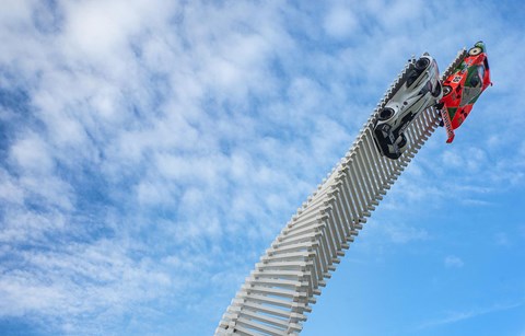 The Gerry Judah sculpture at Goodwood Festival of Speed 2015