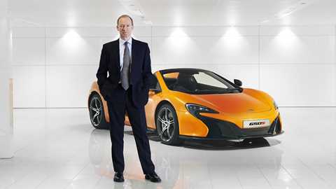 McLaren chief Mike Flewitt