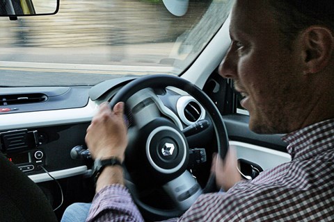 Driving the Renault Twingo