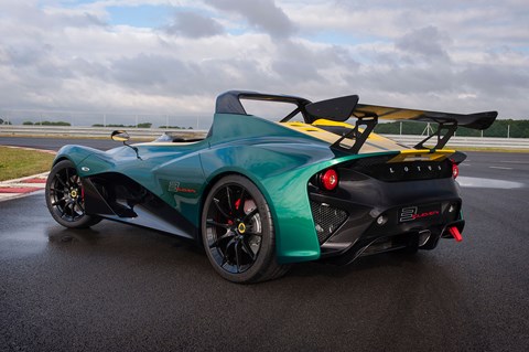 The new Lotus 3-Eleven: 0-60mph in less than 3.0sec