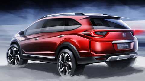 Honda BR-V will feature seven seats in three rows