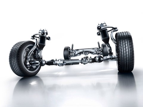 Key tech: Mercedes C-class air suspension