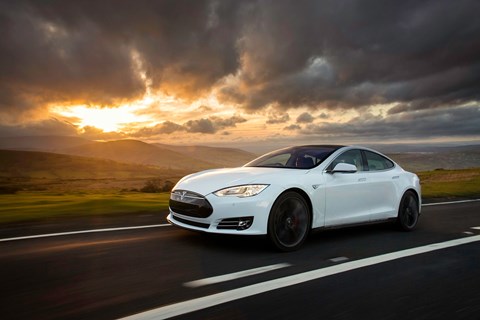 The 2015 Model S received awd