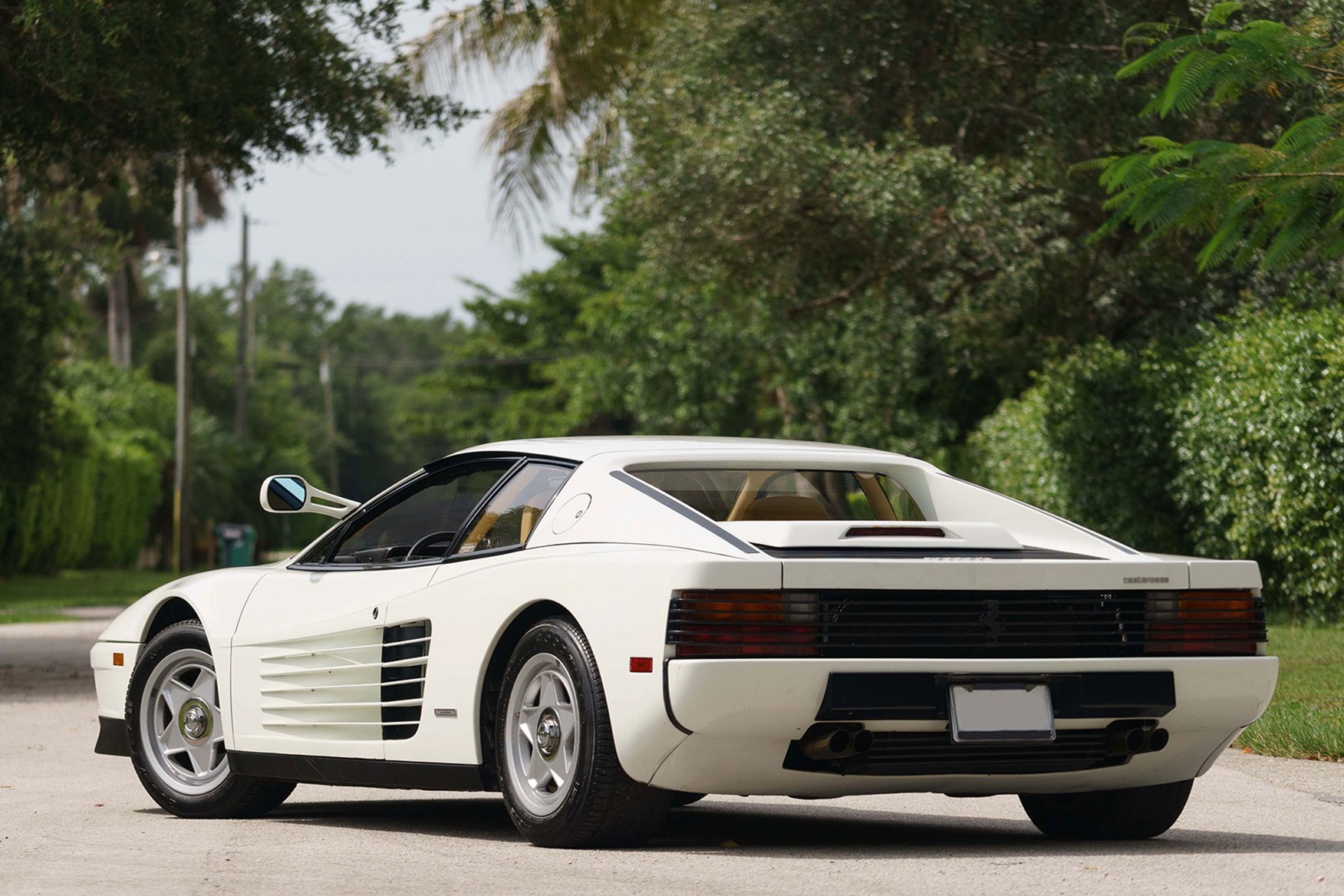 Ferrari Testarossa from Miami Vice heading to auction