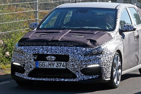 2017 Hyundai i30 N Series spy shots