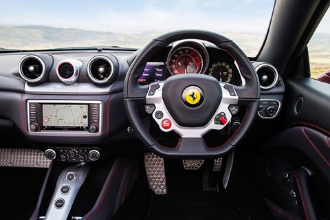 Ferrari California T interior