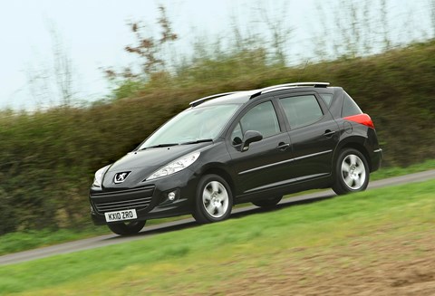 A small engine, and bad looks probably helped depreciate the Peugeot 207 SW