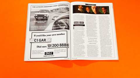 Bulgin on hubcaps, January 1990