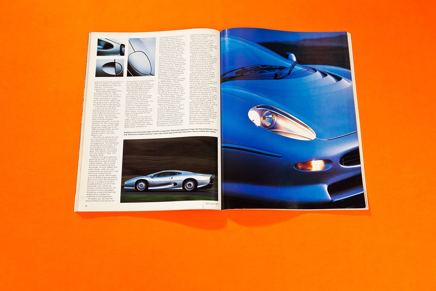 The last temptation – driving the Jaguar XJ220: CAR+ archive