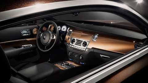 The hi-fi interior of the Rolls-Royce Wraith Inspired by Music