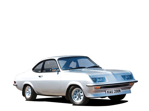 The Vauxhall HP Firenza 'Droopsnoot' helped Gerry Marshall to saloon-car trophies