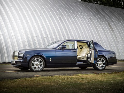 The Rolls-Royce Phantom, 5th on our list and it's easy to see why