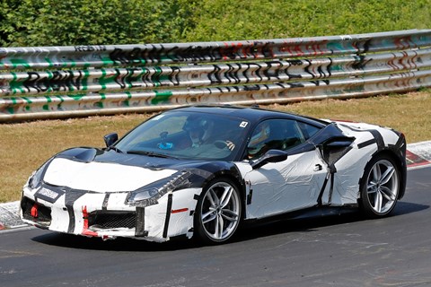 Ferrari 488 DIno mule