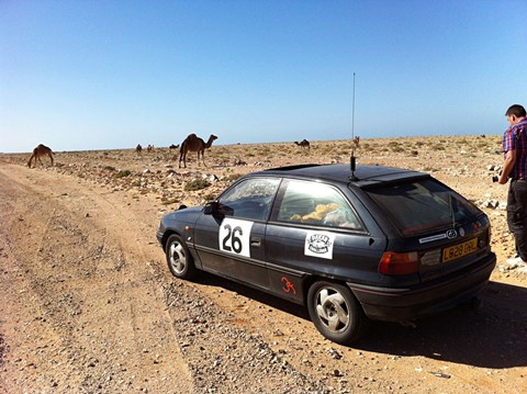 Milestone bonanza! Chris' 1994 Astra just topped 200,000 miles in the Sahara desert of all places. He's on a 4500 mile, 10 country epic adventure