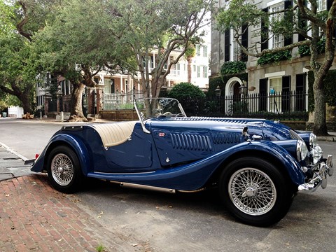 A 1961 Morgan in the American Deep South, that's a rare sight