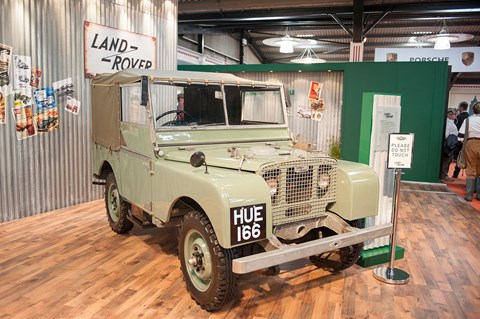 HUE 166: the first Land Rover