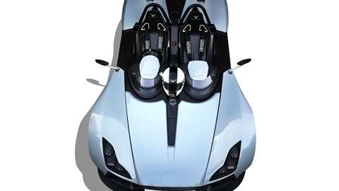 Elemental RP1 plays by the low-volume rulebook: a simple structure (rule 4), a ubiquitous Ford engine (5) and all computer designed (6)