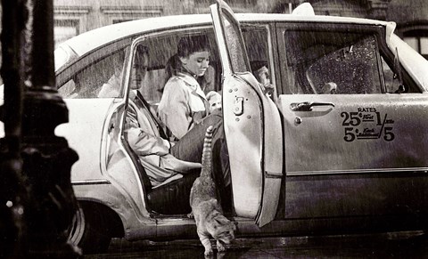 The New York cab in Breakfast at Tiffany's