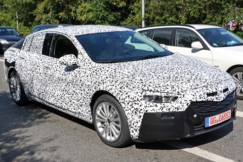 Vauxhall Insignia spy shots