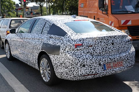 Vauxhall Insignia spy shots