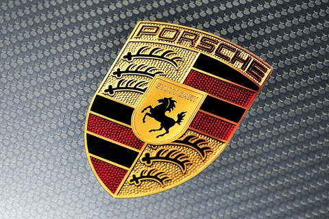Porsche GT2 bonnet crest sticker