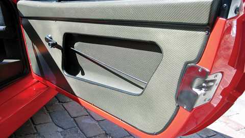 Ferrari F40 cord door pulls