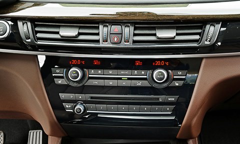 BMW X5's man/machine interface