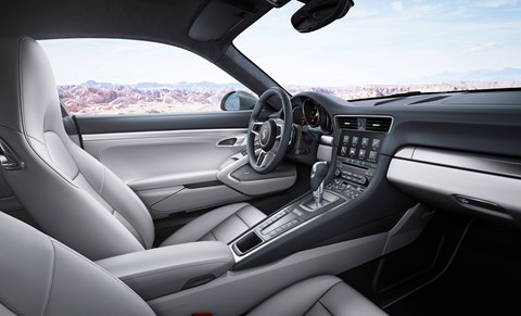Inside the new 2016 model year Porsche 911