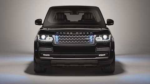 The very armoured Range Rover Sentinel