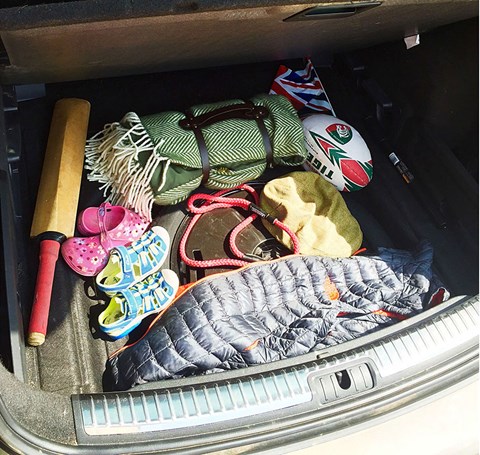 Under boot floor means more places for the kids to hide items