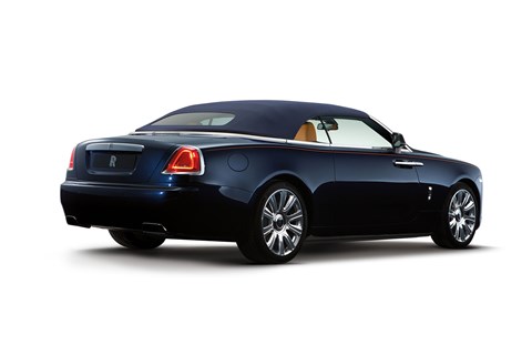 Roof up: the Rolls-Royce Dawn