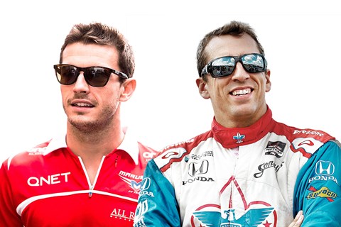 Jules Bianchi (left) and Justin Wilson (right) sadly passed away in two separate motorsport tragedies 