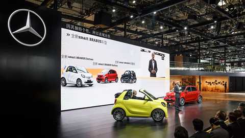 Smart Brabus Fortwo at Beijing
