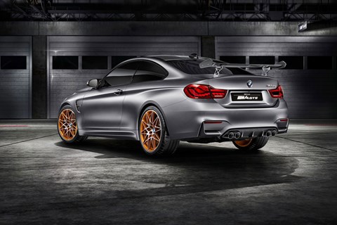 M4 GTS concept has indirect water injection. Production version gets it in 2016