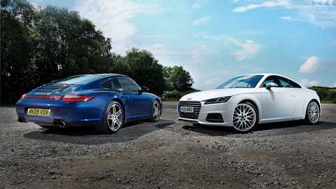 Before you judge, consider this. One will definitely have been driven hard, the other’s factory fresh and built like a bank vault… 