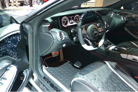 Mansory S-class Coupe interior