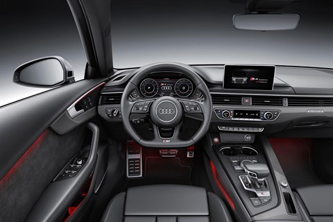 Audi's new virtual cockpit has been added to the new S4 and S4 Avant 