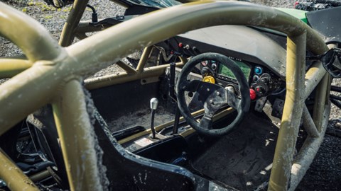 With no doors you'd have thought it would be easy to climb into. You'd be wrong