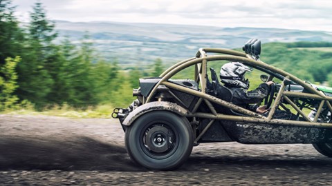 Mud terrain tyres give phenomenal grip. Still, best not to stand right behind a Nomad when the driver floors it on gravel