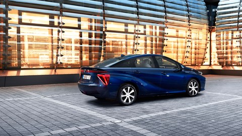 Mirai is Toyota's first hydrogen-powered production car
