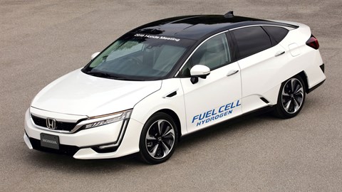 Part-covered rear wheelarch a Honda EV hallmark