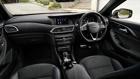 More sign of Merc A-class roots in the Infiniti Q30's cabin