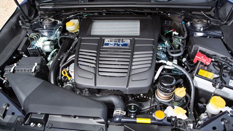1600cc four-cylinder boxer engine makes 168bhp