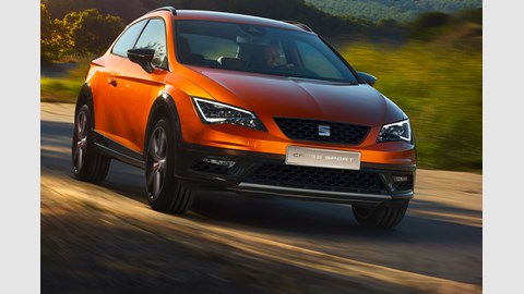 296bhp Seat Leon Cross concept driven