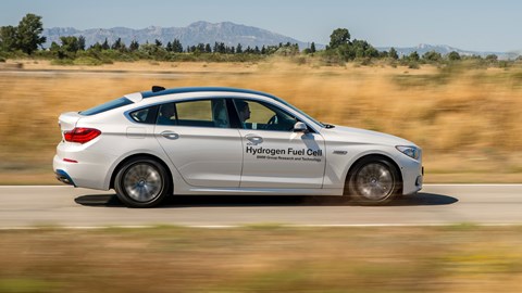 Powertrain features a two-speed dual-clutch transmission