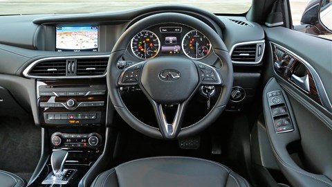 Auto models get a posh curved gear selector, manuals a cheaper-looking wand